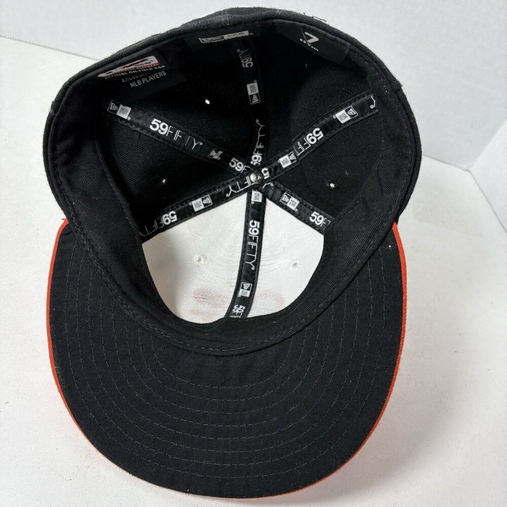 New Era 59Fifty Hat Cap Adult Fitted Size 7 Baltimore Orioles On Field Collectio - Picture 8 of 13